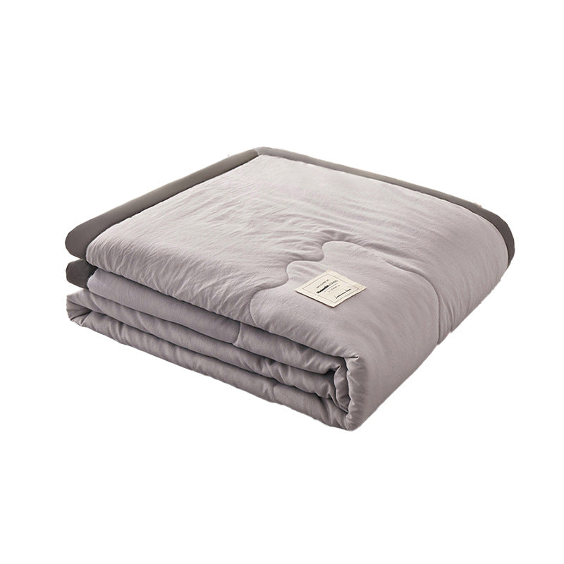 Modern Lightweight Washable Cotton Summer Quilt