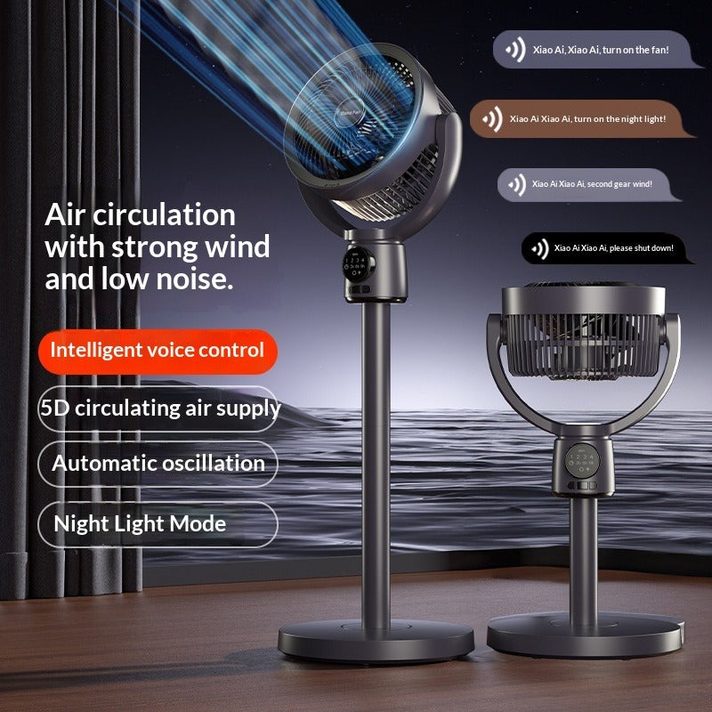 Rechargeable Remote Control Upright Electric Fan