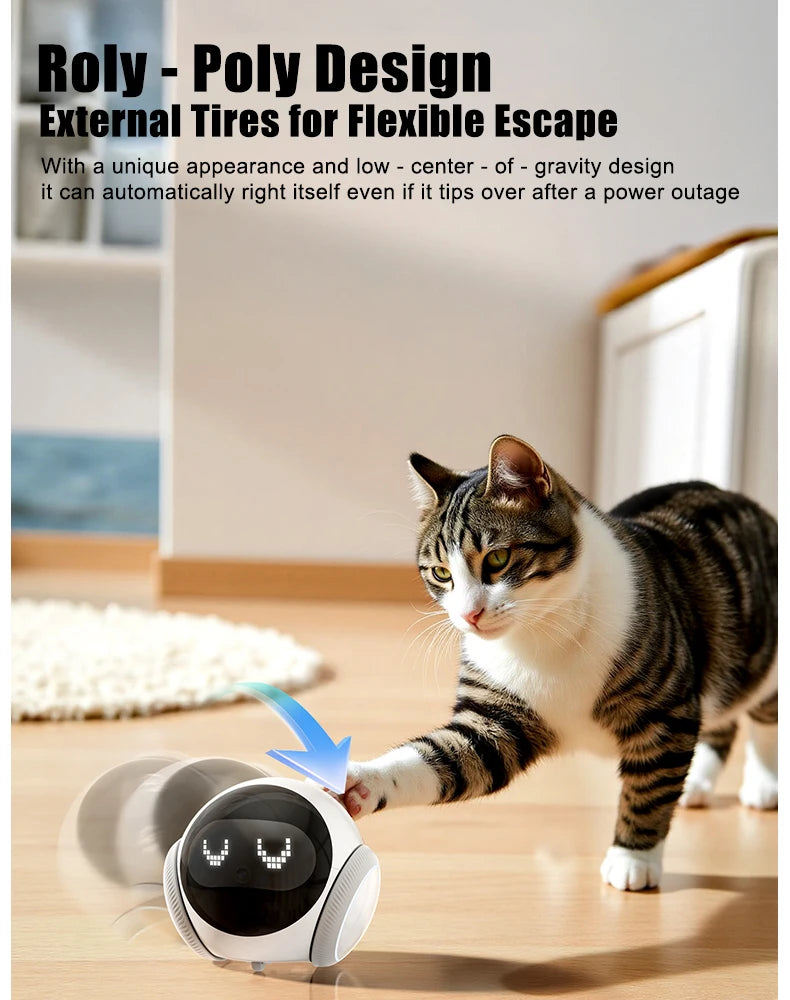 2025Famue Automatic Charging Robot Camera HD 5G WIFI IP Camera Pet Mobile Tracking Night Vision CCTV Remote View TUYA APP Camera