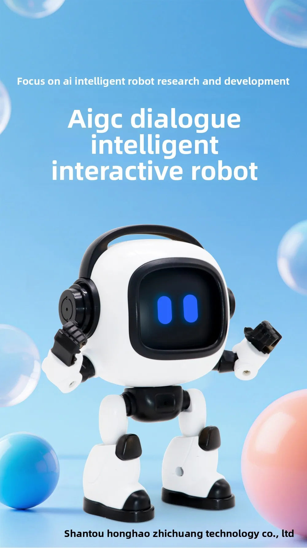 AI Desk Robot - package contents and accessories