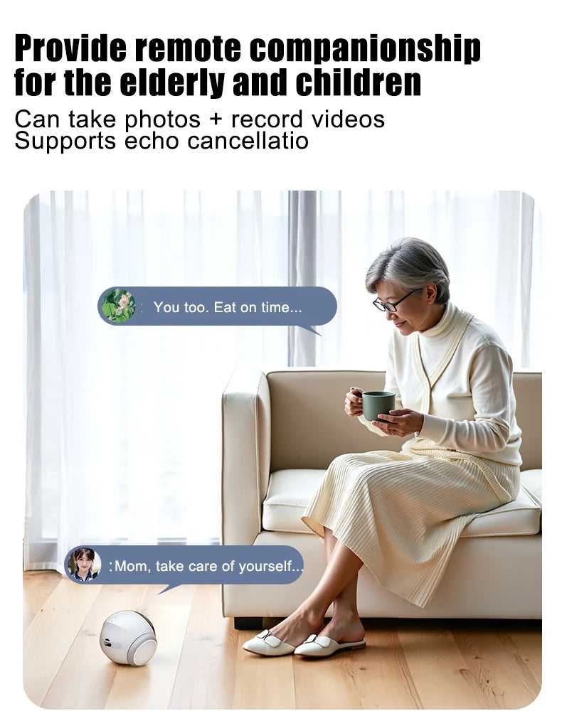 2025Famue Automatic Charging Robot Camera HD 5G WIFI IP Camera Pet Mobile Tracking Night Vision CCTV Remote View TUYA APP Camera