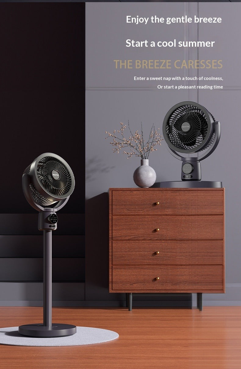 Rechargeable Remote Control Upright Electric Fan